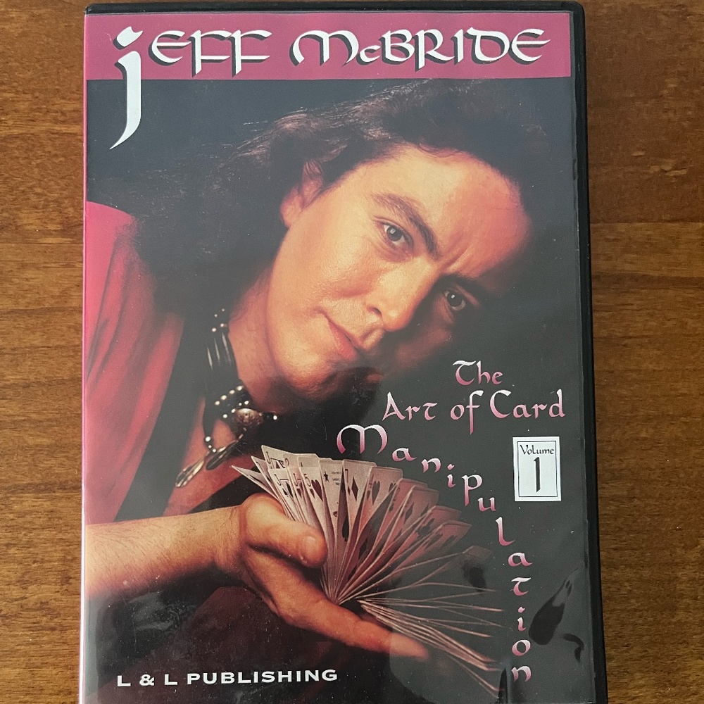Jeff McBride the art of card manipulation dvd